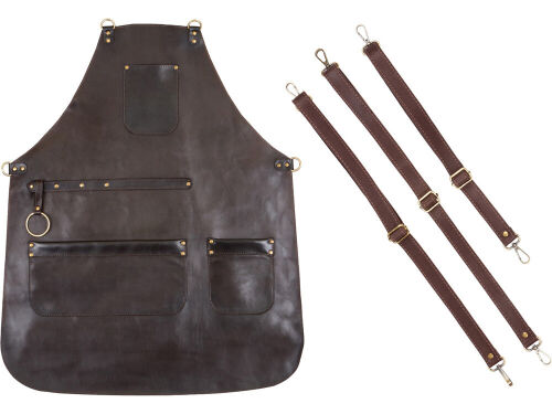 Набор: Фартук из натуральной кожи в тубусе 1