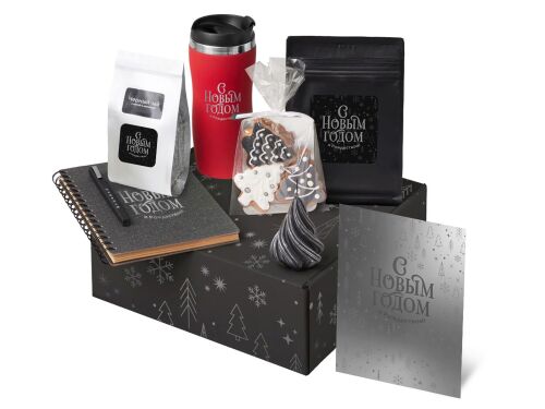 Подарочный набор «Re:Charge» с термокружкой, кофе и блокнотом 1