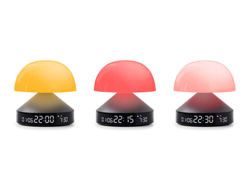 Светильник с часами и световым будильником Mina Sunrise 7