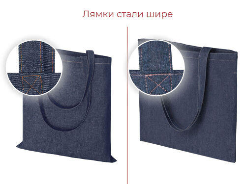 Джинсовая сумка-шоппер «Indigo» 3