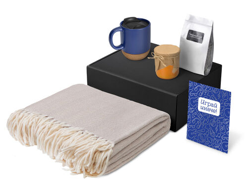 Подарочный набор «Re:y. Nest» с пледом, кружкой и вареньем 2