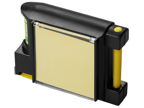 Рулетка на 2 м с уровнем и блоком для записей «Nerd» 1