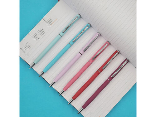 Ручка металлическая шариковая «Palermo», софт-тач 4