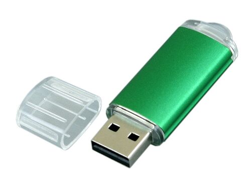 USB 2.0- флешка на 64 Гб с прозрачным колпачком 2