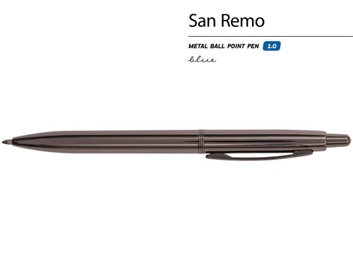 Ручка металлическая шариковая «San Remo» 2