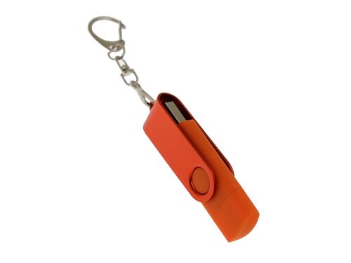 USB 3.0- флешка на 256 Гб с поворотным механизмом и дополнительн 2