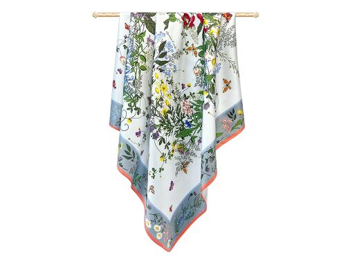 Платок «Русский полевой букет» 3