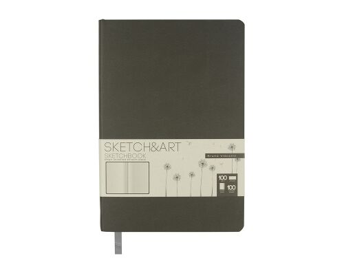 Скетчбук А5 «Sketch & Art» 100 г/м2, soft-touch 2