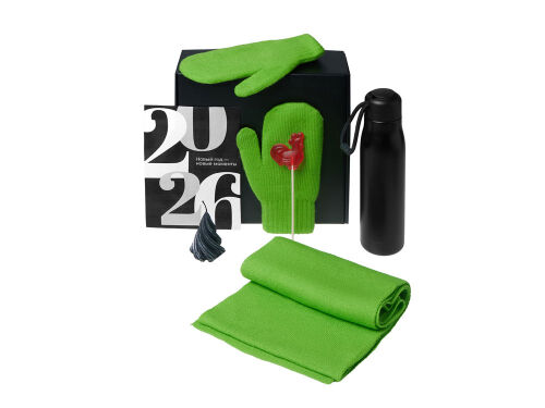 Подарочный набор «Re:Air» с варежками, шарфом и термосом 2