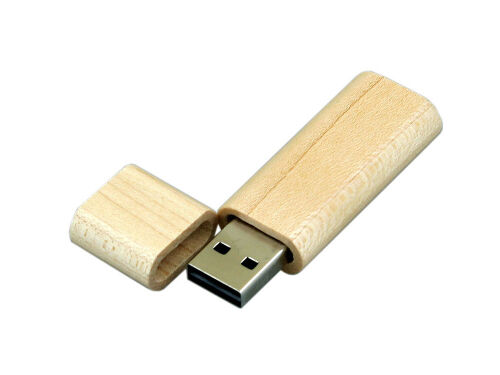 USB 3.0- флешка на 128 Гб эргономичной прямоугольной формы с окр 2