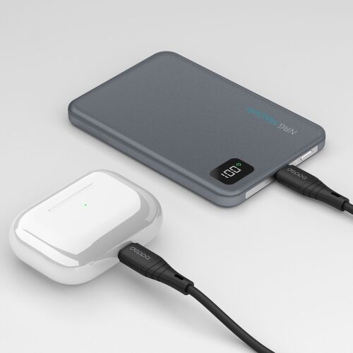 Внешний АКБ NRG MageSafe Alum 5000 мА-ч, 15Вт QI 3