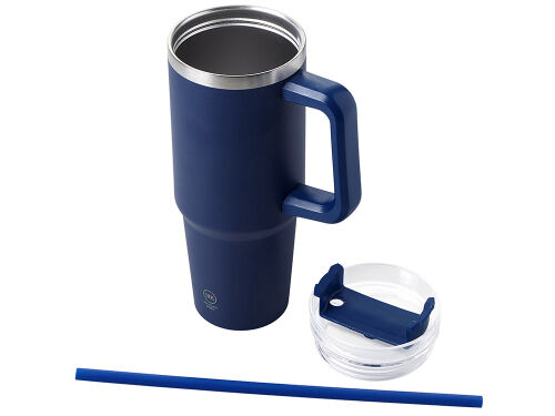 Термокружка KRANSTON с трубочкой и поворотной крышкой, 850 мл 2