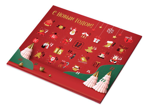 Шоколадный адвент-календарь «Festive» 1 Шоколадный адвент-календарь «Festive» 1
