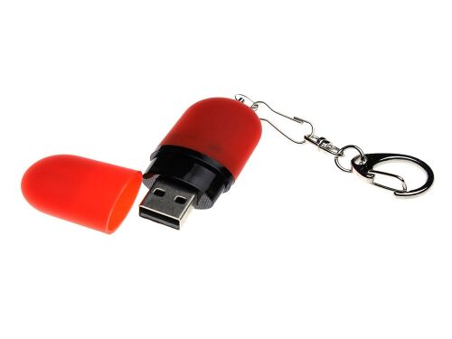 USB 2.0- флешка «Goutte Soft-touch» на 128 Гб каплевидной формы 2