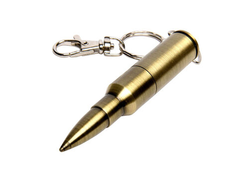 USB 2.0- флешка на 8 Гб в виде патрона от АК-47 1