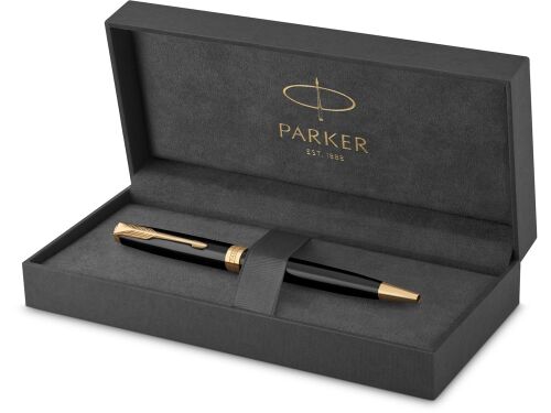 Ручка шариковая Parker «Sonnet Core Black Lacquer GT» 4