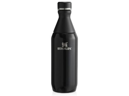 Бутылка для воды Stanley All Day Slim объемом 350 мл - черный гл 1 Бутылка для воды Stanley All Day Slim объемом 350 мл - черный гл 1