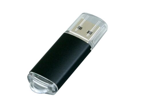 USB 2.0- флешка на 64 Гб с прозрачным колпачком 1