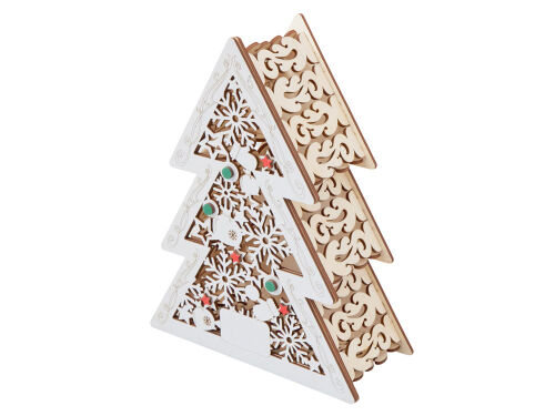 Шкатулка из фанеры в виде елки «Firytale» 1