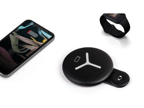 Беспроводное зарядное устройcтво «NEO Qwatch» для часов и смартф 5