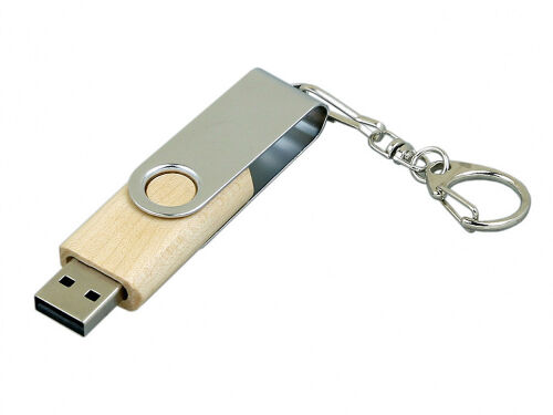 USB 2.0- флешка промо на 32 Гб с поворотным механизмом 2