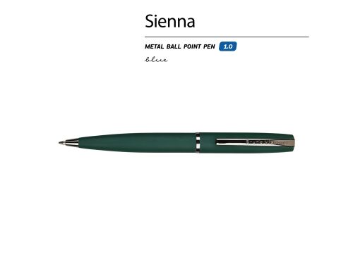 Ручка металлическая шариковая «Sienna», софт-тач 2 Ручка металлическая шариковая «Sienna», софт-тач 2