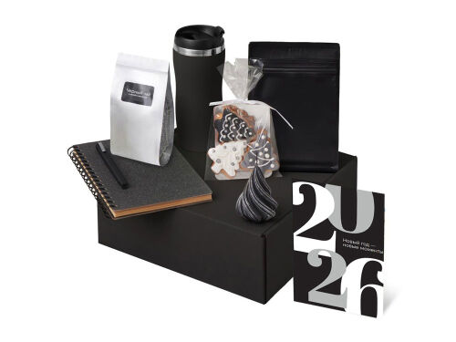 Подарочный набор «Re:Charge» с термокружкой, кофе и блокнотом 1