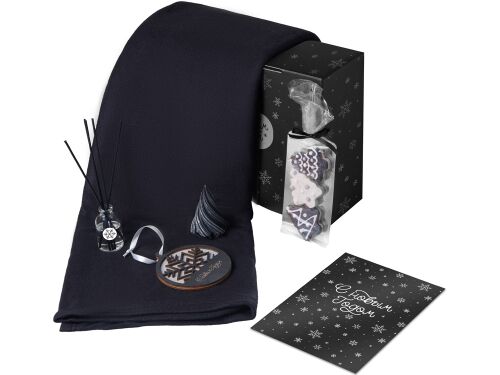 Подарочный набор «Re:Home» с пледом, свечой и диффузором 1