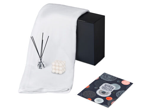 Подарочный набор «Re:y. Cocoon с пледом, свечой и диффузором 1