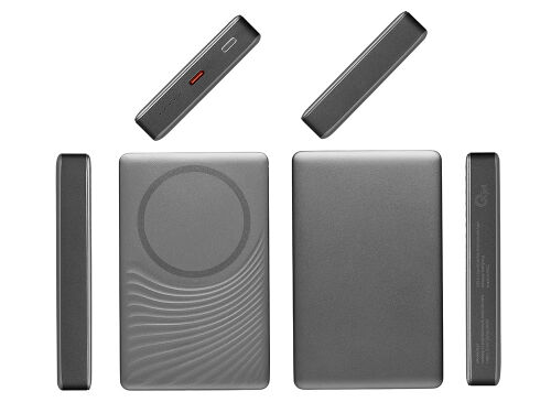 Магнитный беспроводной внешний аккумулятор «Сёрф», 10000 мАч 1