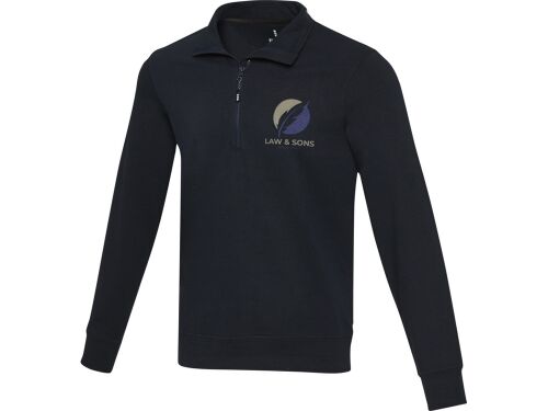 Свитер с молнией «Tin» из органического хлопка, унисекс 4