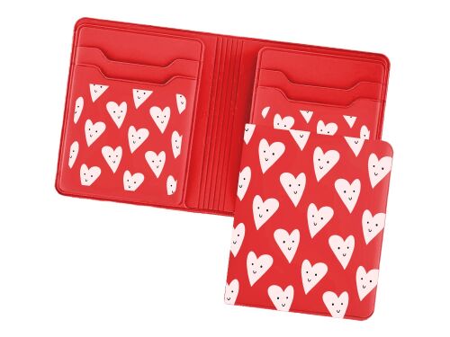 Картхолдер с отделением для наличных денег с возможностью полноцветной УФ-печати, софт-тач в harsika Картхолдер с отделением для наличных денег с возможностью полноцветной УФ-печати, софт-тач