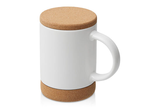 Кружка с пробковым дном и крышкой «Корк & Бон» 1