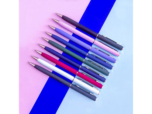 Ручка металлическая шариковая «Palermo», софт-тач 1