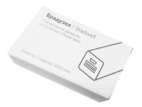 Внешний аккумулятор «Брадуэлл», 2200 mAh 5