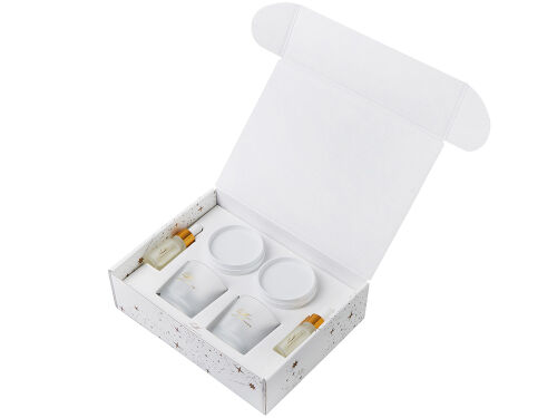 Набор для создания 2-х ароматических свечей: амбра и табак/марак 4 Набор для создания 2-х ароматических свечей: амбра и табак/марак 4