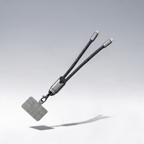 Ремешок-держатель для телефона с зарядным кабелем USB-C - USB-C «Lany Wristband Charge Eco»