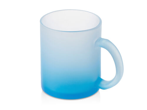 Стеклянная матовая кружка с градиентом для сублимации «Омбре» 1