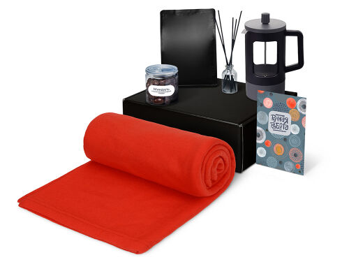 Подарочный набор «Re:y. Vive» с пледом, френч-прессом и кофе 2