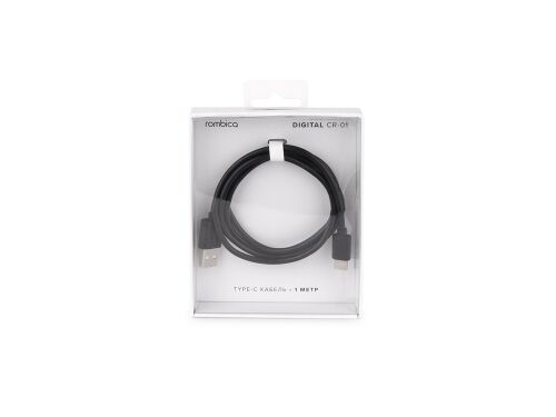 Кабель USB-A - USB-C «DIGITAL CR-01», QC/PD, 1 м 3 Кабель USB-A - USB-C «DIGITAL CR-01», QC/PD, 1 м 3
