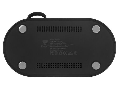 Складная зарядная станция с беспроводной зарядкой «Flashport», 1 2