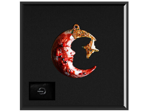 Елочная игрушка Полумесяц 2