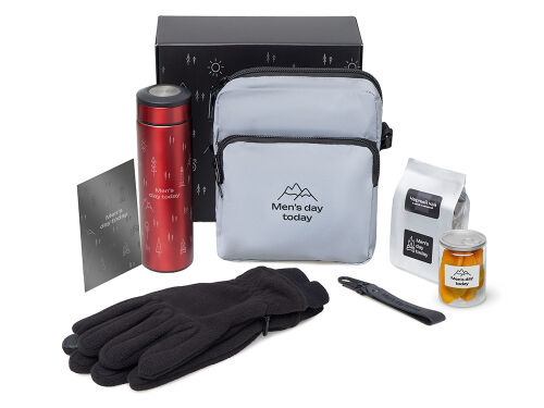 Подарочный набор «Re:m. Step»  с термосом, перчатками и сумкой 1