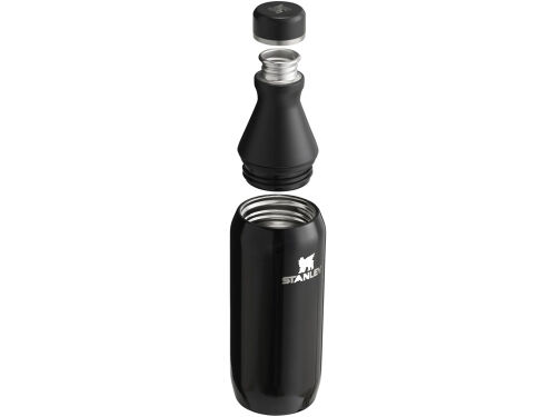 Бутылка для воды Stanley All Day Slim объемом 350 мл - черный гл 2 Бутылка для воды Stanley All Day Slim объемом 350 мл - черный гл 2