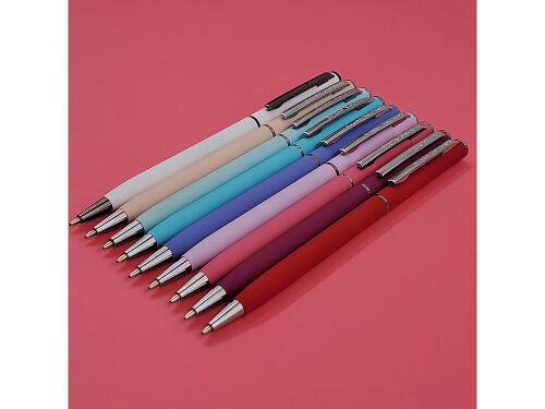 Ручка металлическая шариковая «Palermo», софт-тач 4