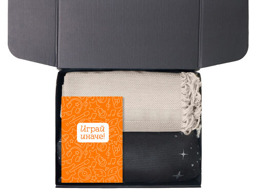 Подарочный набор «Re:y. Haven»  с пледом, кружкой и чаем 3