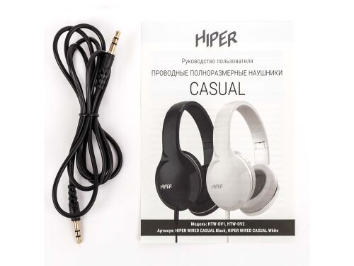 Проводные накладные наушники «WIRED CASUAL» 5 Проводные накладные наушники «WIRED CASUAL» 5