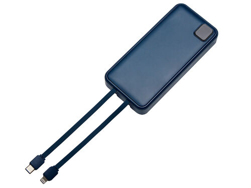 Внешний аккумулятор со встроенными кабелями «Фрэйм Про», быстрая 3