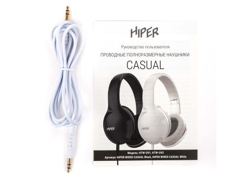 Проводные накладные наушники «WIRED CASUAL» 5