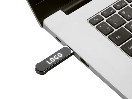 Ручка шариковая металлическая «Patronus» с флеш-картой на 16 Гб 4